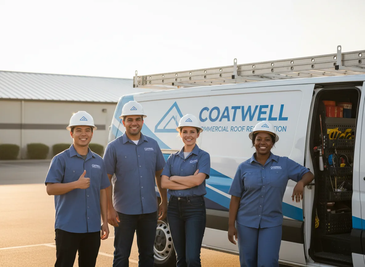 Commercial roof coating company in Carmel, ME